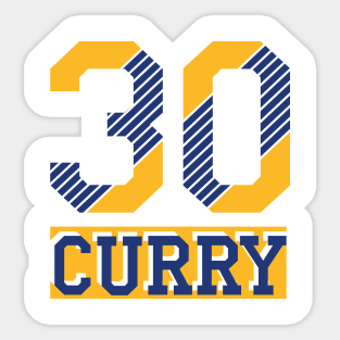 Steph Curry 30. Sticker